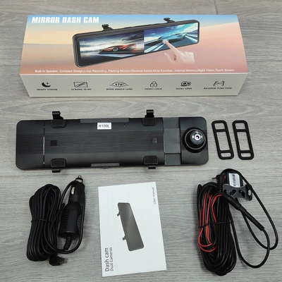 11 "4K HD WiFi Mobile Phone Interconnection Driving Recorder with GPS ADAS 24-hour Monitoring Streaming Media (Driving recorder) - 1080720p
