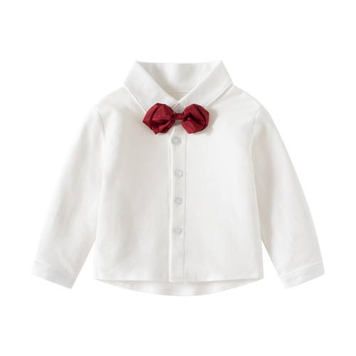 New Autumn/Winter 2024 Children's Clothing Set for Baby Boys 1-3 Years Old - Stylish Casual Long-Sleeve T-shirt + Undershirt + Casual Pants Tri-Set