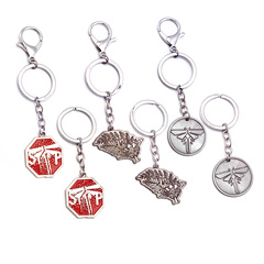 zui後生還者美國末日2掛件艾莉紋身項鍊艾莉蒂娜鑰匙扣