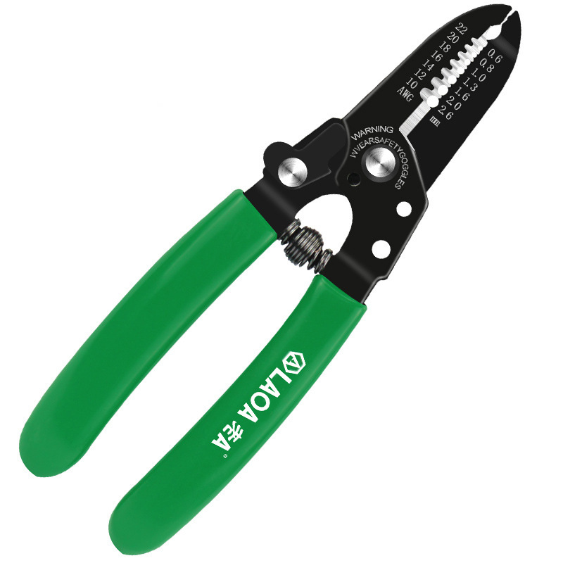 7寸7档轻便剥线钳 剥线剪 剥线器0.6-2.6mm LA812467扒皮钳环傲