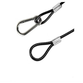 钥匙扣及钥匙扣配件;金属丝绳;长尾夹装订夹