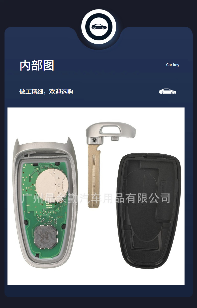 95440-S1510 for Hyundai Santa Fe SANTA FE4 key smart car key 433MHz ID47