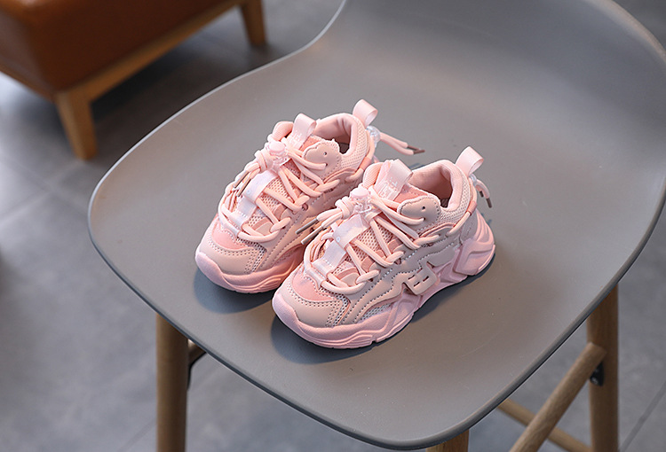 Scarpe da ginnastica per bambini in mesh traspirante e casual_voghion.com