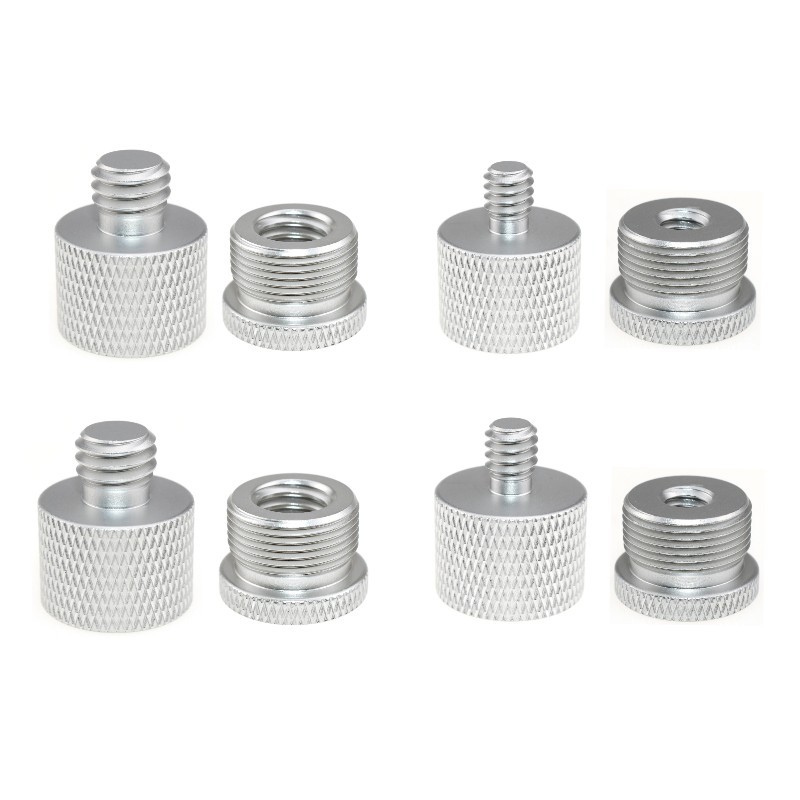 Soporte de micrófono con varilla de extensión voladizo adaptadores 1/4 3/8 5/8