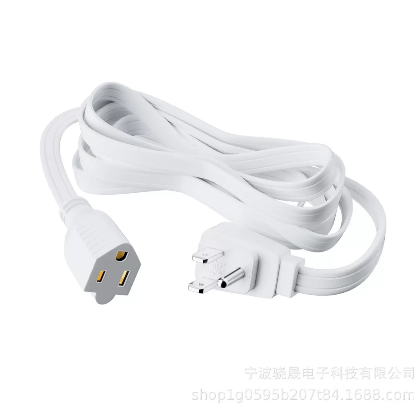 平板电器电源延长线 ，三脚扁平插头 低矮接地线缆及主要空调设备