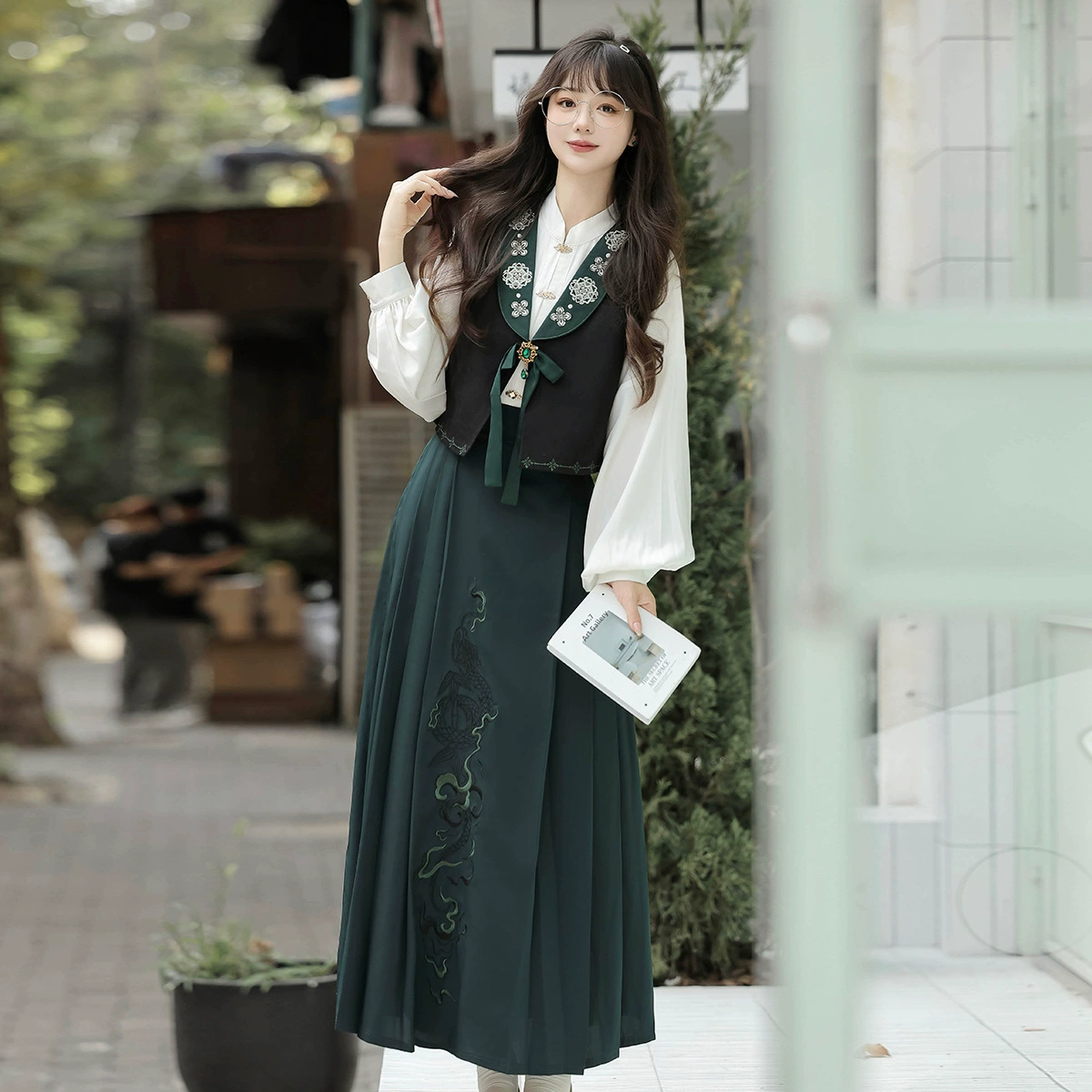 Оригинальный костюм змеи Юань Хань женский китайский стиль