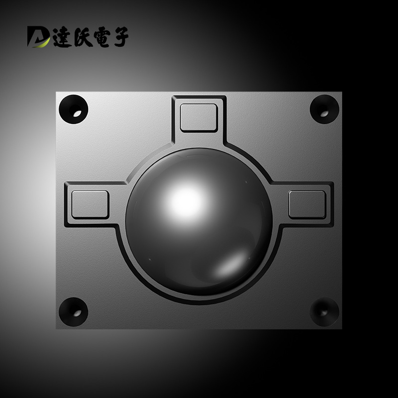Dawo D-8335 Reinforced Trackball Mouse Marine Operation Console Model Ball Electromagnetic Compatibility Can Support Domesticization