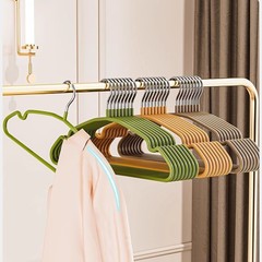 防肩角弧形加粗衣架家用挂衣卧室宿舍衣服挂架无痕防滑晾衣服撑子