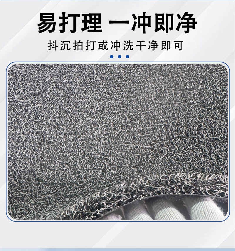 Manufacturer of Pvc Coil Mat Rolls, Wholesale, Non-Slip, Easy to Maintain, Washable, Thickened, Available in Various Sizes, Customizable