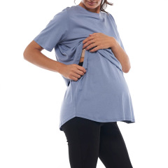 アマゾン女装妊婦服2025対外貿易新商品女性tシャツジャケット半袖は妊娠服哺乳服が多い