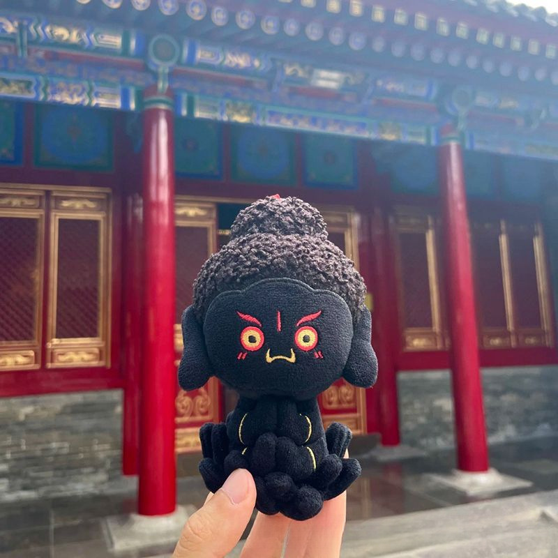 山西文化創造大興山寺大黒天神小仏ぬいぐるみペンダントクリエイティブ人形旅行ギフト親友へ|undefined