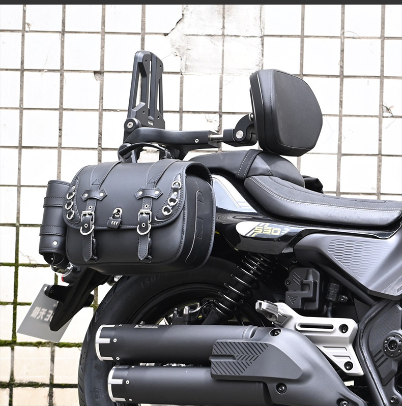 Suitable for the Wuxi CU -429.999999999% off with foldable backrest, quick-release side bags, bumper, rear backrest, cargo rack, gear shift lever, and widened foot pedals