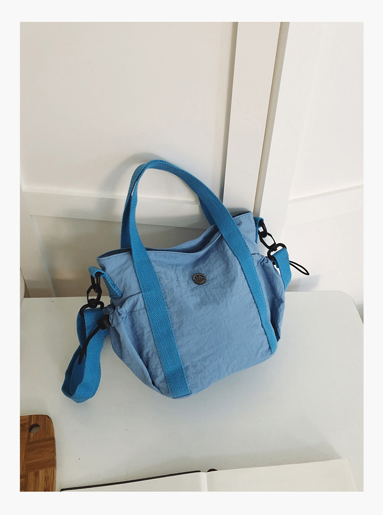 Damen Tragetasche Aus Canvas, Handtasche Mit Schultergurt_voghion.com