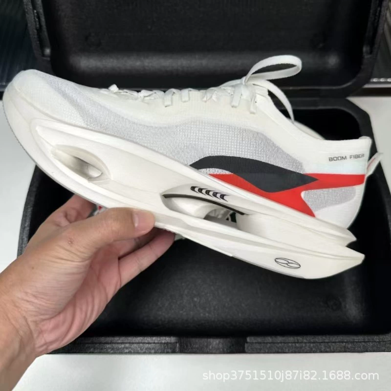 Breathable shock-absorbing professional carbon plate, sports shoes, for running