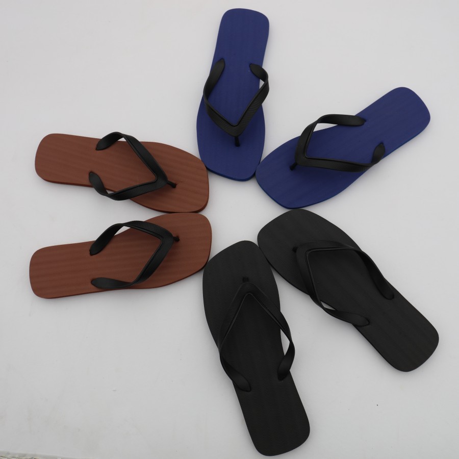 summer new pattern Solid rubber man leisure time flip flops personality Trend outdoors Sandy beach Exorcism non-slip slipper