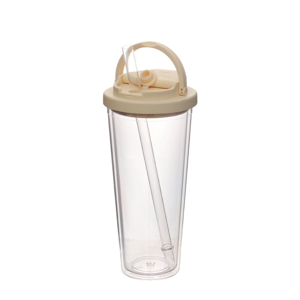 2025 nuevas tazas de agua deportivas para estudiantes masculinos y femeninos tazas portátiles al aire libre tazas de acondicionamiento físico de verano con tazas de plástico