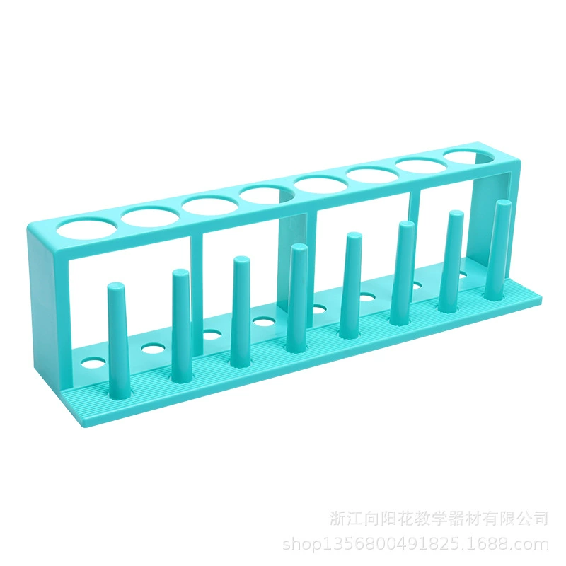 Фабрика прямых поставок 30101000813 пластиковый стенд для пробирки 8 отверстий 8 колонн лабораторного оборудования