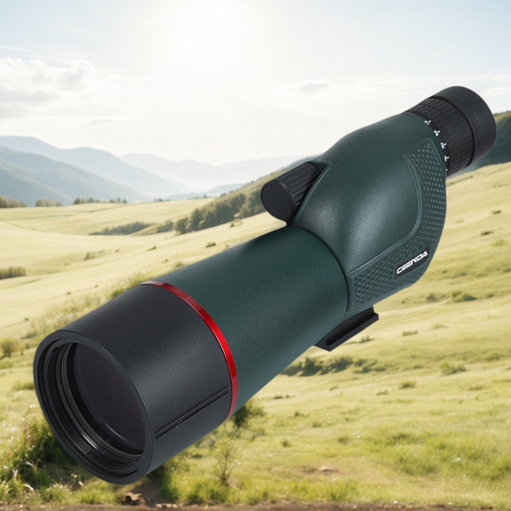 热销新款观鸟镜25-75x60无级连续变倍单筒望远镜微光夜视成人找蜂