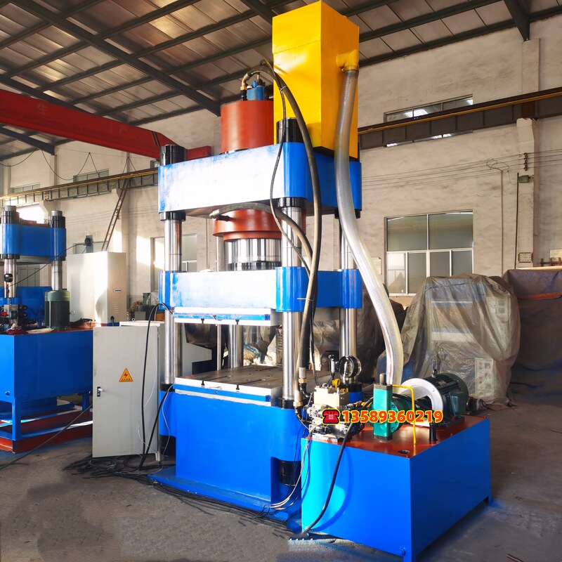 Four-Column 500t Large Hydraulic Press Silicone Composite Insulator Molding Press Aviation Composite Material Heat Press