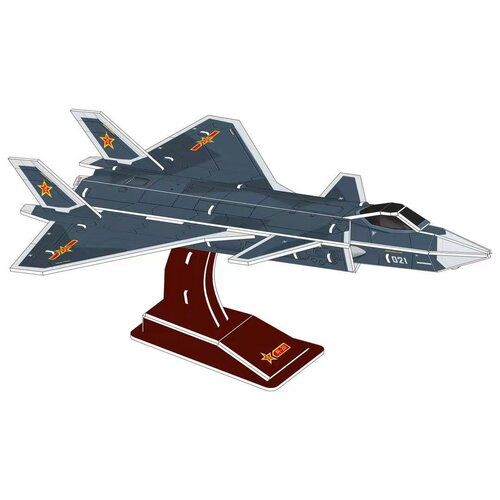 3D three-dimensional puzzle children's educational puzzle board DIY handmade house car model exhibition stall toys