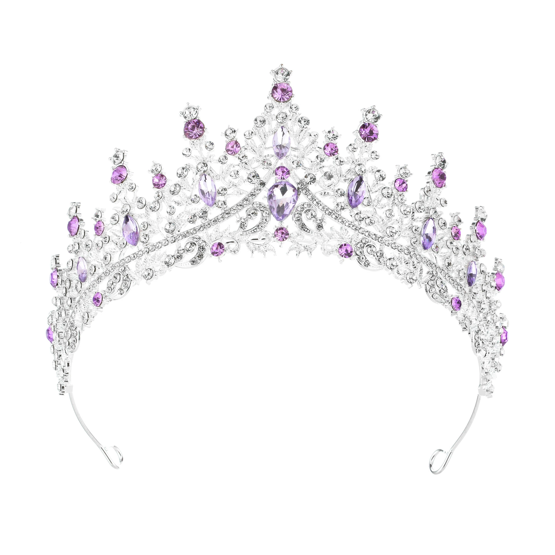 Корона‑ободок из металла, украшение для волос, свадебная корона с стразами, несколько стилей
