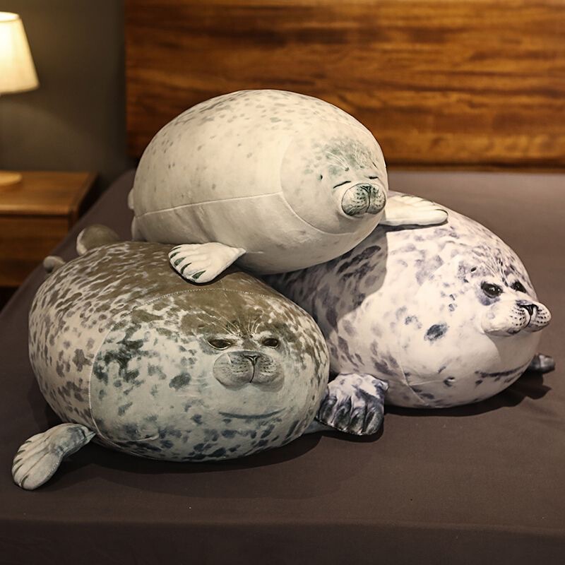 Cross-Border Japan Osaka Seal Plush Toy Realistic Seal Doll Pillow Aquarium Souvenir Plush Toy Wholesale Cross-Border Japan Osaka Seal Plush Toy Realistic Seal Doll Pillow Aquarium Souvenir Plush Toy Wholesale
