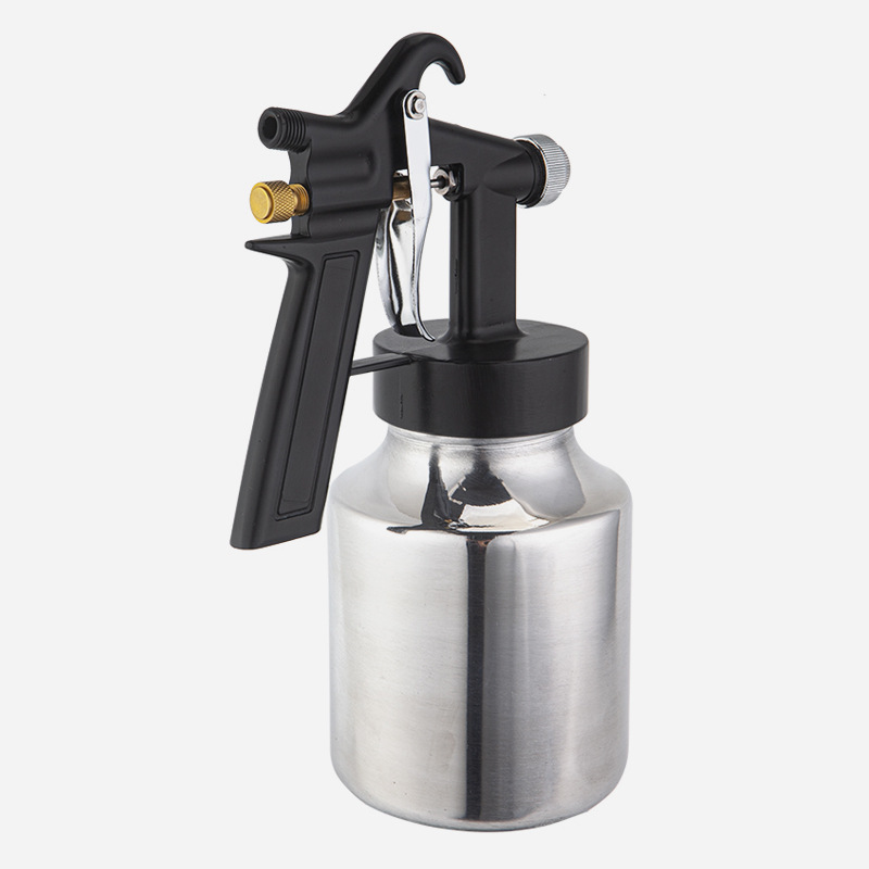 Transfronterizo personalizado 472A - 1 pistola de pintura neumática 1.2 - 1.5mm alta atomización 750mm / 1000ml pistola de pulverización de olla baja