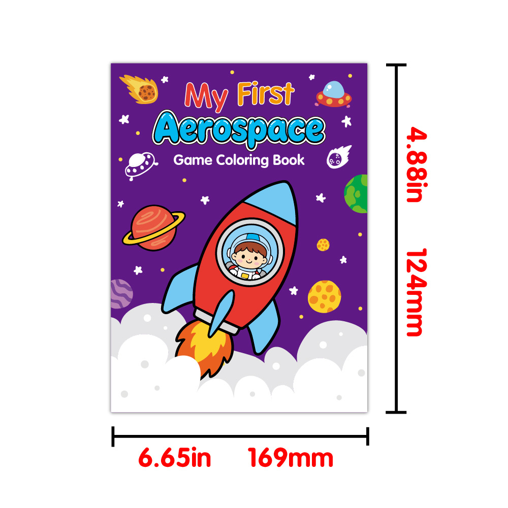 Libro de Colorear y Juegos para Niños Papel Educativo para Fiestas y Juegos Infantil image 9