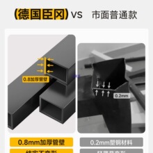 德国全身镜落地镜家用穿衣镜子壁挂墙风女生卧室服装店试衣镜
