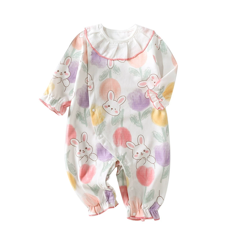Spring overall for new born for baby girl's, autumn bodysuit for princess to go out