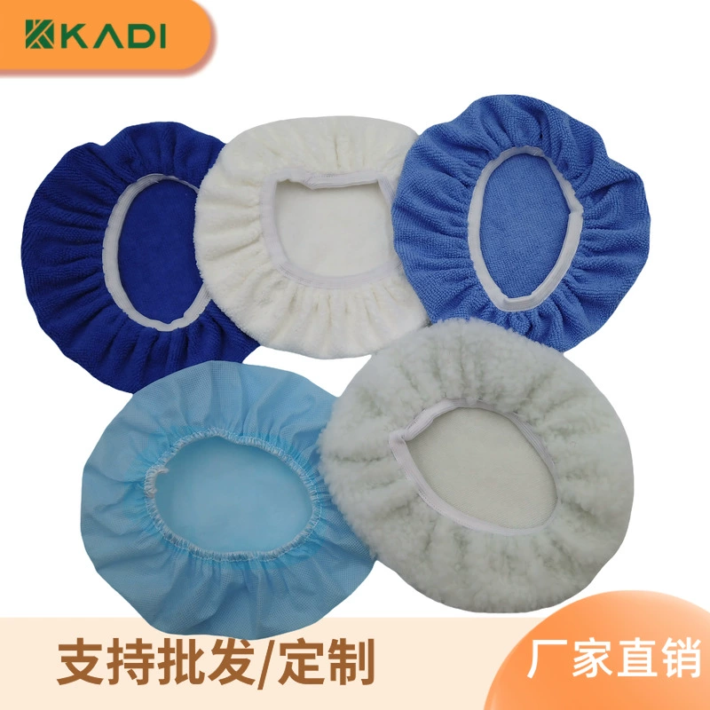 Прямые поставки с завода: набор для чистки и полировки автомобилей из микрофибры, сменные салфетки для полировальной машины с золотым покрытием для ухода за автомобилем