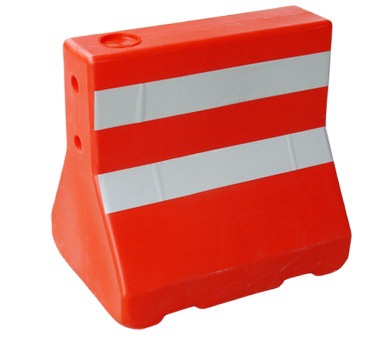 吹塑水马隔离墩 滚塑水马防撞桶 加厚小水马 560*560mm水马