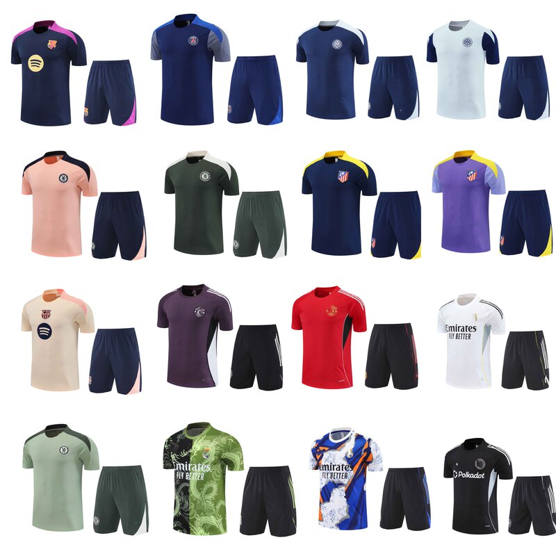 2526 New Short-Sleeved Jersey Football Shorts Argentina Miami Arsenal Atlético Chelsea Barcelona