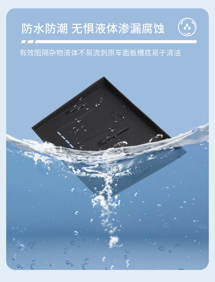 Suitable for 25 Models of the Seal 06Gt, Wireless Charging Silicone Anti-Slip Mat for the Center Console, Car Protection and Modification Accessories