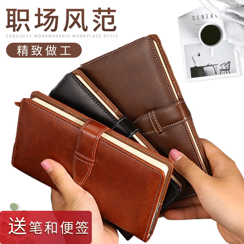 A6 engrosado cuadernos de negocios papelería cuaderno de notas más retro simple cuaderno de notas pequeño fresco europeo portátil