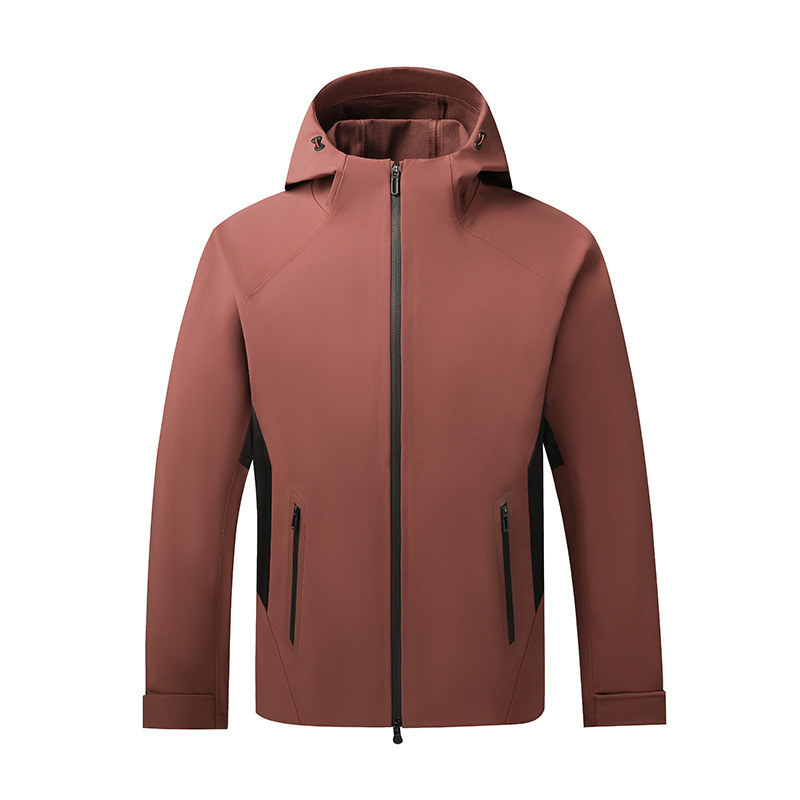 2026 Autumn New Outdoor Softshell Jacket for Men, High-Quality Business Casual Coat, Fully Laminated Insulated Jacket