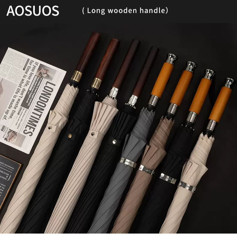 雨伞批发加大号加厚加固防暴雨直柄长柄定 制抗风晴雨两用礼品伞