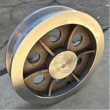 轨道轮双边轮H型槽轮轨道车轮滑轮脚轮T型轮托轮推拉门轮厂家