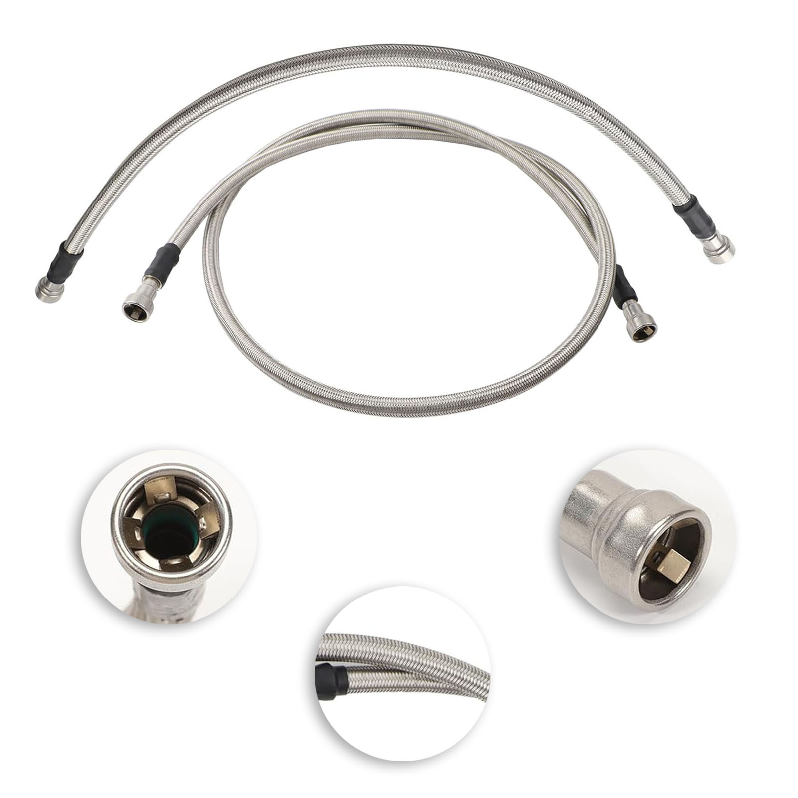 6.6L diesel fuel line kit, including supply and return lines, is suitable for Chevrolet GMC 2500HD/3500HD