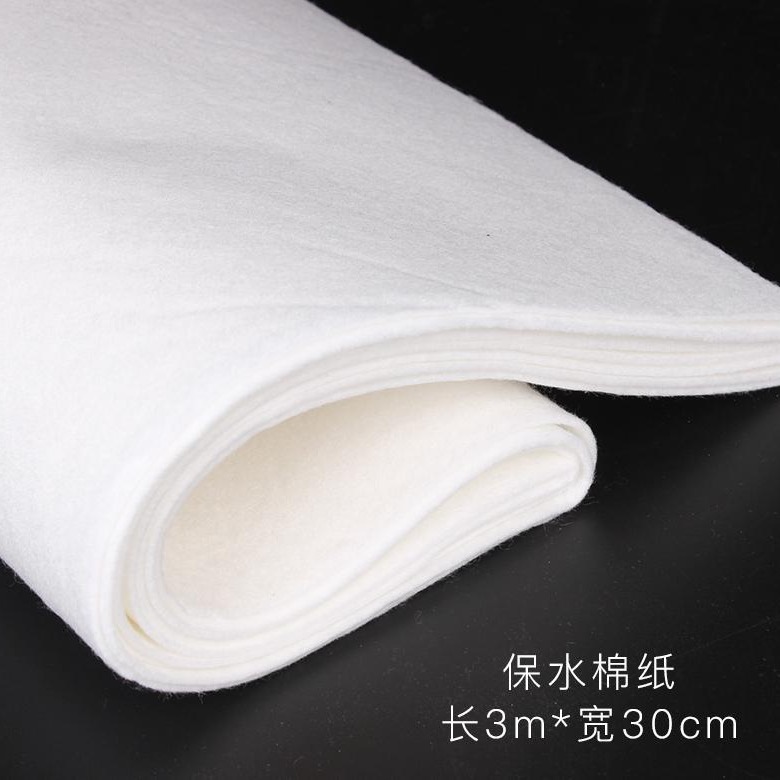 Venta al por mayor de flores de algodón hidratante 3 M algodón absorbente Flor de Papel expreso material hidratante ramo de flores frescas suministros de la tienda