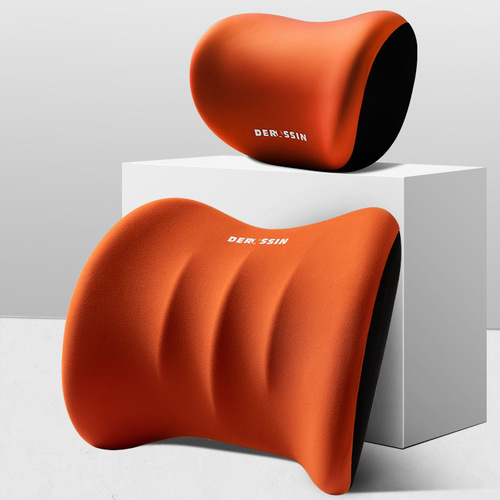 Car headrest, car neck pillow, car pillow, car main driving pillow, lumbar support, seat neck pillow, neck pillow, pair