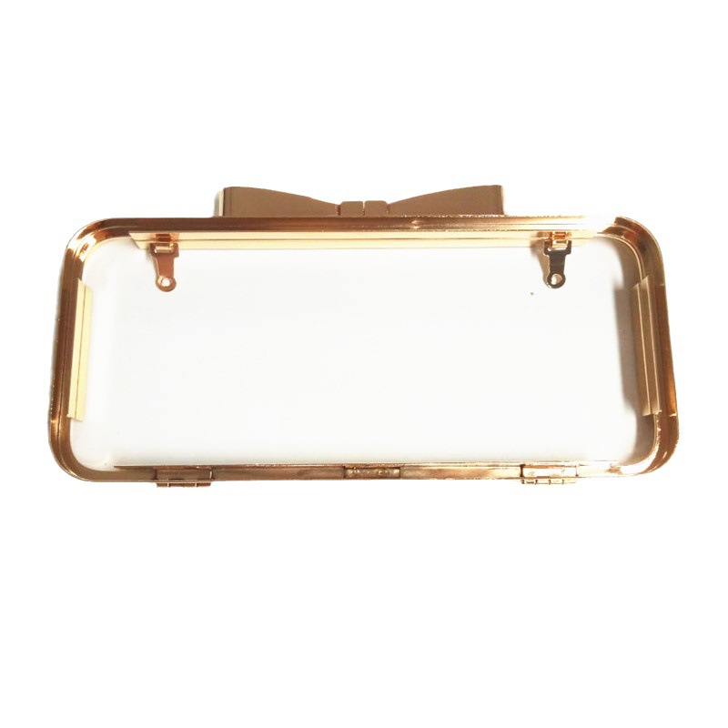 【昕源】供应简约女士密口夹 侧单耳密口夹 四方形钱包框