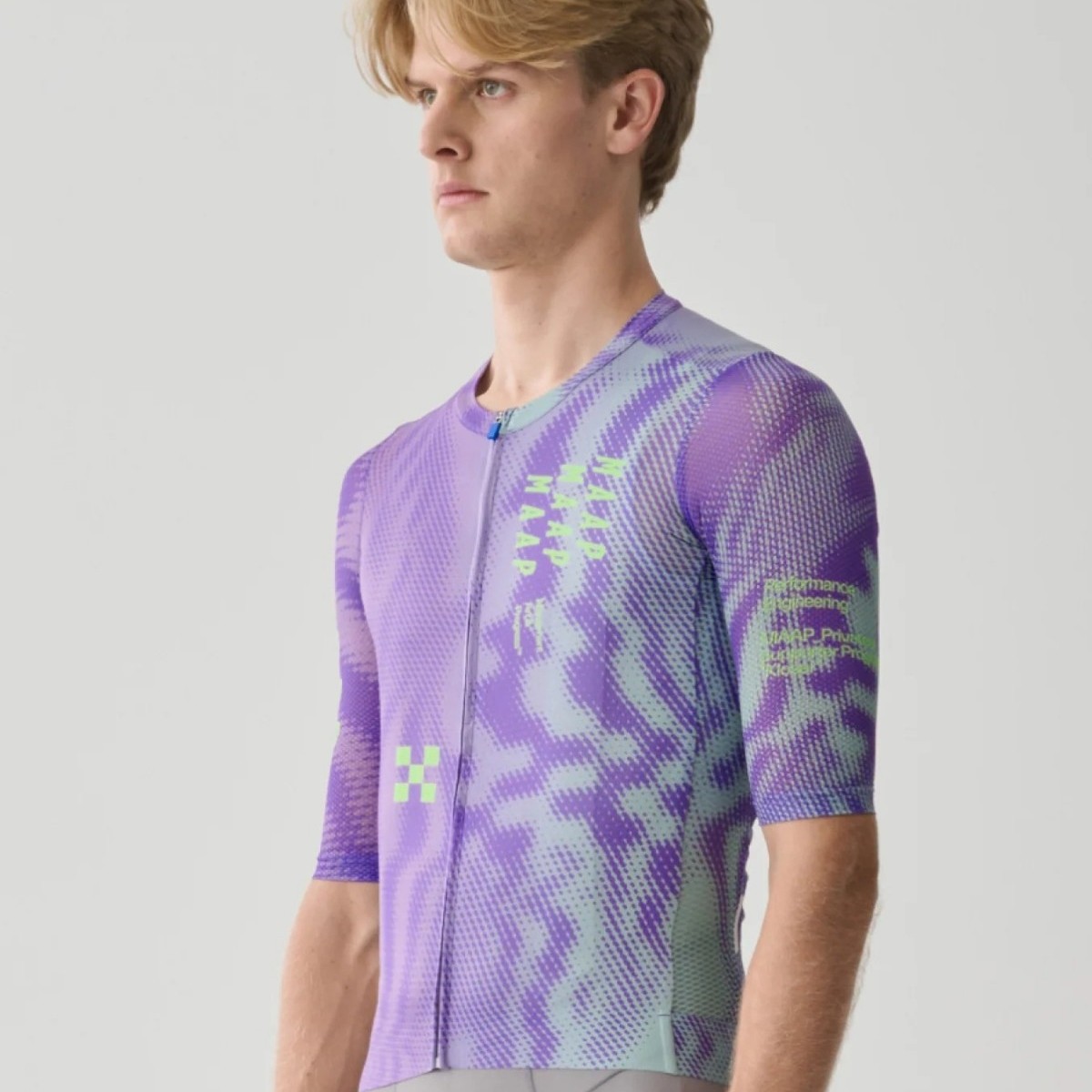 MAAP Privateer Pro Air Jersey 3.0 Men's Competition Short-Sleeve Cycling Jersey Moisture-Wicking and Sweat-Repelling