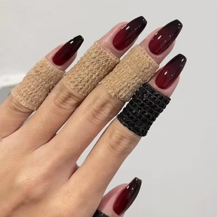�����׼tɫ���׺�ɫ��ʽָ���N�ɲ�ж��Ƭ��Ƭȫ�Npress on nails