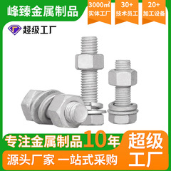 ホット亜鉛メッキボルト卸売り外六角亜鉛メッキボルト高強度ホット亜鉛ボルト光起電力部品