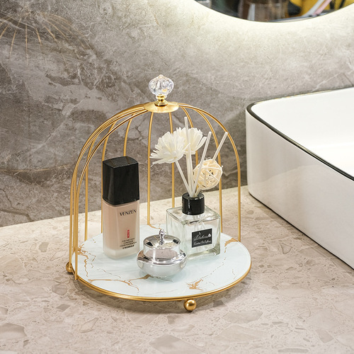 Wholesale bathroom storage shelves, bathroom decoration rack, toilet cosmetic storage box, desktop jewelry lipstick storage rack