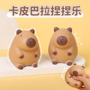 Internet celebrity capabala pinch lexue girl decompression vent toy net bag slow rebound decompression small toy