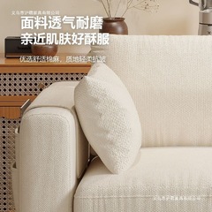 布艺沙发小户型出租屋卧室双人沙发简约现代网红风单人公寓小沙发
