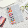 Double-sided cartoon cards, storage system, photoalbum, card book, 9 cells