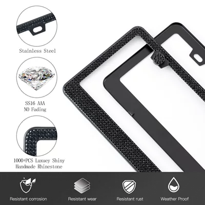 Frame, American License Plate Frame, Can – License plate holder/license plate holder